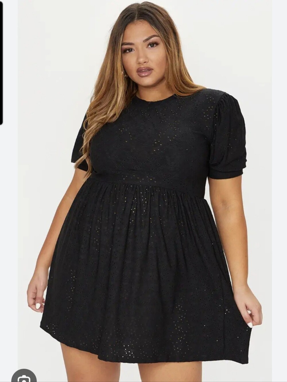 Prettylittlething black dress